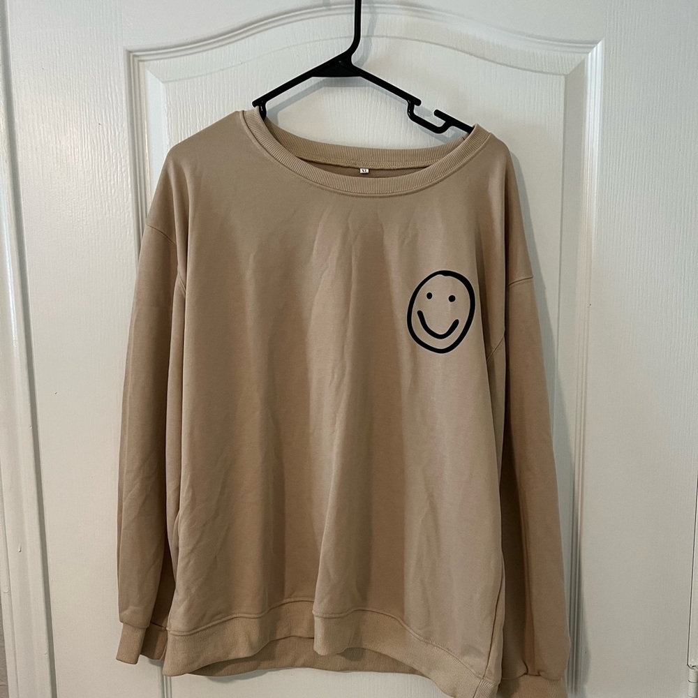 Smiley face sweatshirt